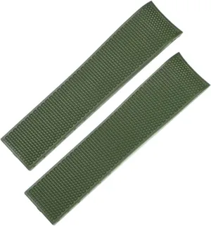 Watch Strap Rubber Strap Silicone Strap Universal Strap Buckle Strap Cowhide Strap Nylon Leather Silicone Strap Folding Buckle Strap Watch Strap Strap