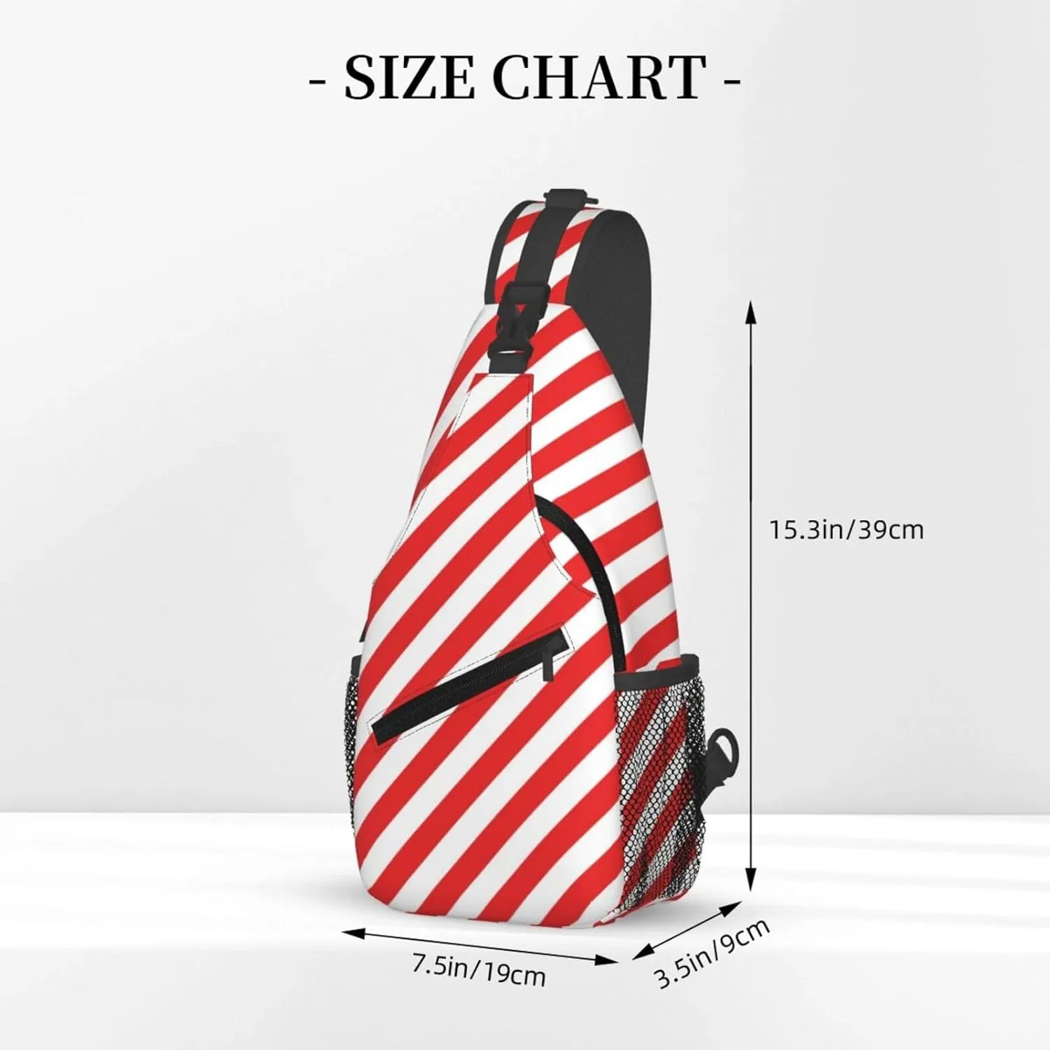 Watermelon Watermelon Skin Crossbody Bag Adjustable Sling Bag Casual Chest Bags Travel Shoulder Backpack