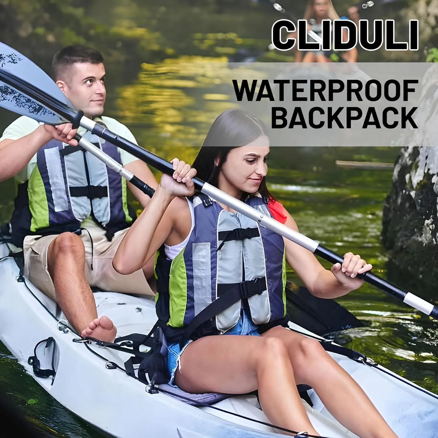 Waterproof Dry Bag,Roll Top Marble Small Waterproof Backpack 5L/10L/20L Floating and Lightweight Bags for Kayaking, Boating, Fishing, Swimming and Camping