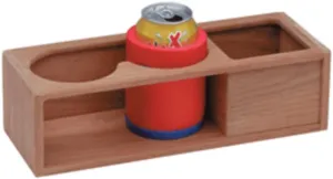 Whitecap Teak Two Insulated Drink/Binocular Rack w/Tray Marine RV Boating Accessories