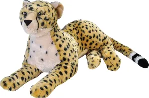 Wild Republic Jumbo Cheetah Plush, Giant Stuffed Animal, Plush Toy, Gifts for Kids, 30 Inches