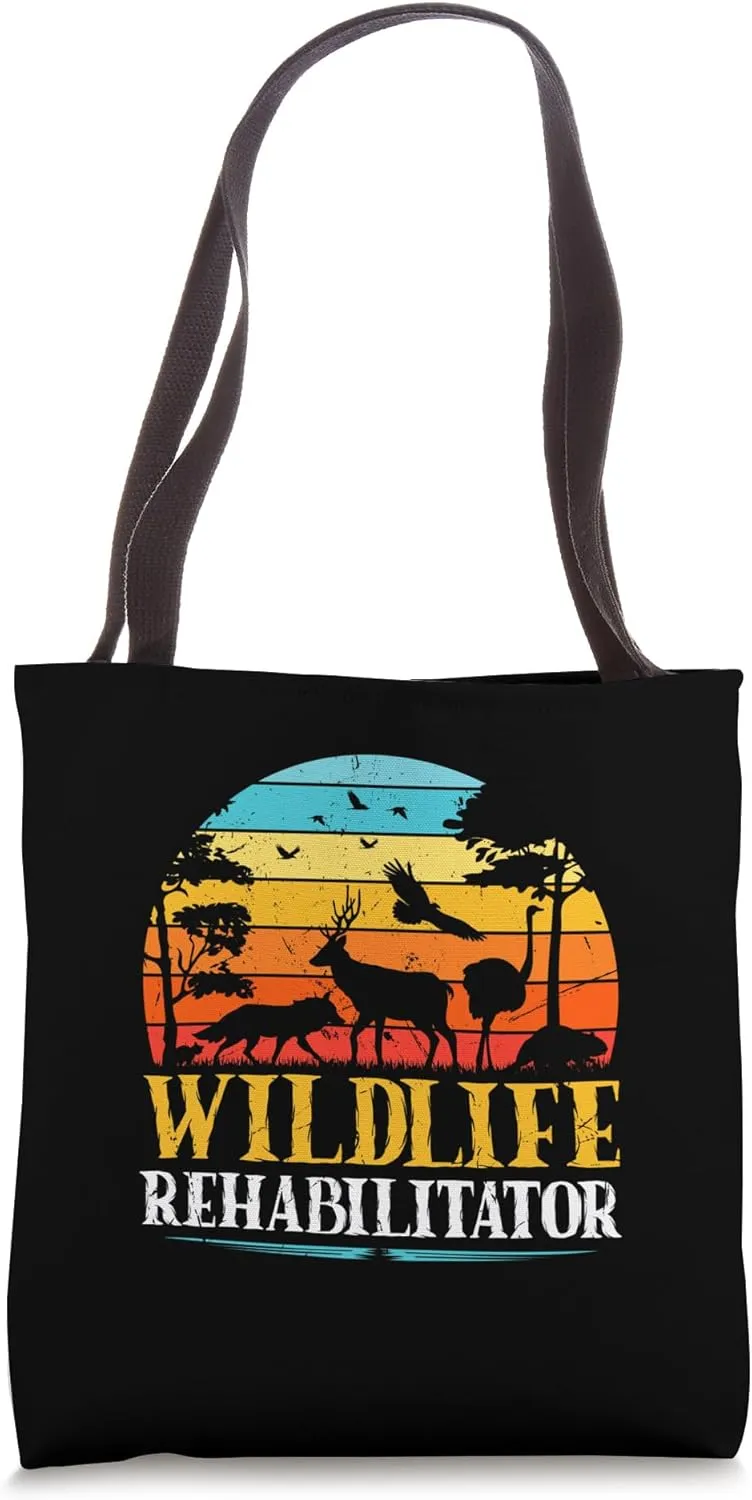 Wildlife Rehabilitator Animal Rehabilitation Rescue Care Tote Bag