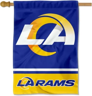 WinCraft Los Angeles Rams New LA Double Sided Banner Flag