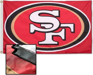 WinCraft San Francisco 49ers Embroidered Nylon Flag