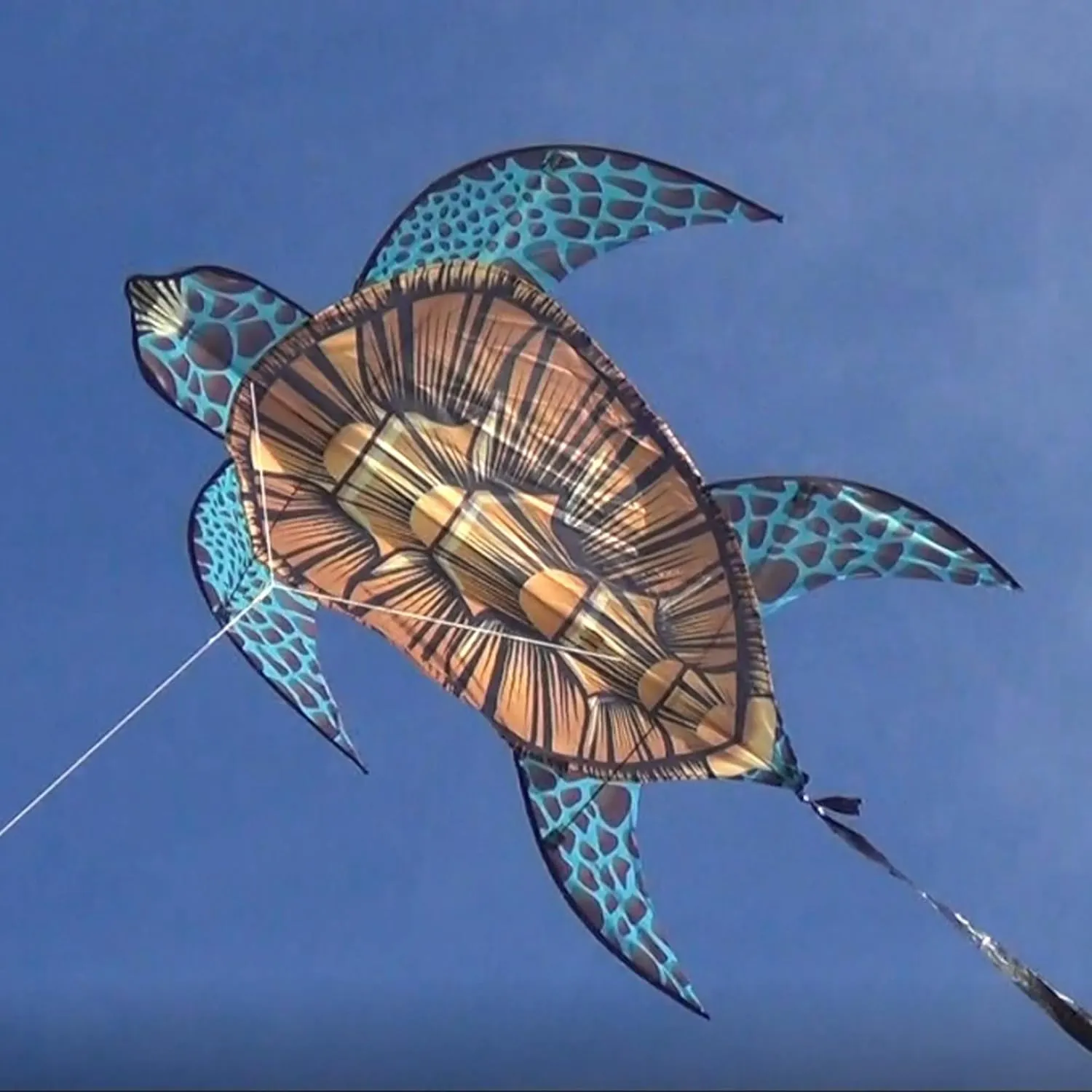 WindNSun Animal Shaped Kites - Rainforest & SkyZoo Land Animal Kites and Sealife Marine Animals w/SkyTails, Kite Handle, and Kite String