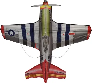 WindNSun FlightZone Kites - Easy to Fly Aviation Themed Airplane and Space Shuttle Kites for Kids and Adults