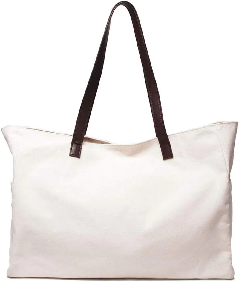 Woman Baseball Tote Handbag Large Oversize Casual Canvas Sports Mom Beach Travel Bag