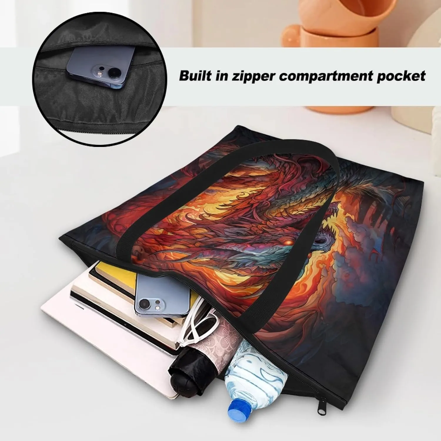 Women Dupont Paper Tote Bag for Ladies Shoulder Bag