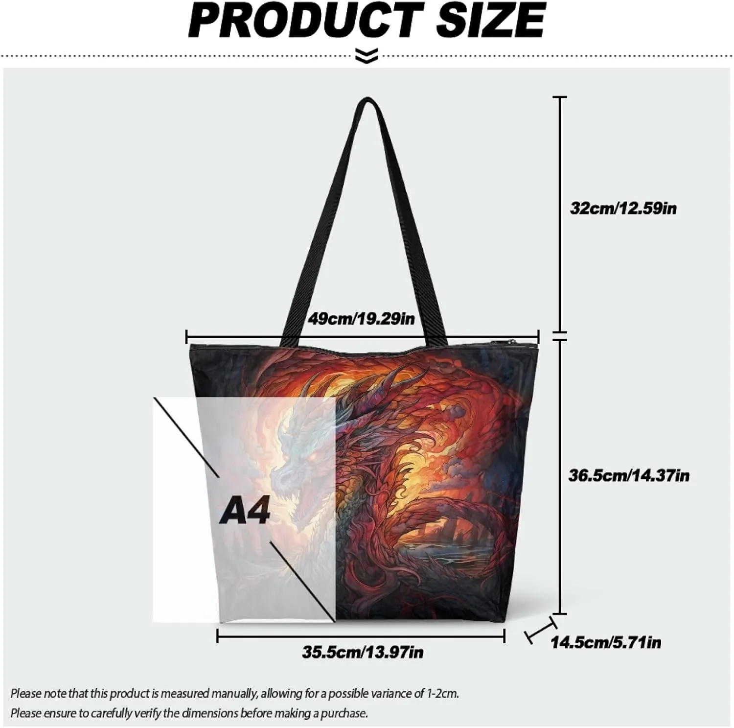 Women Dupont Paper Tote Bag for Ladies Shoulder Bag