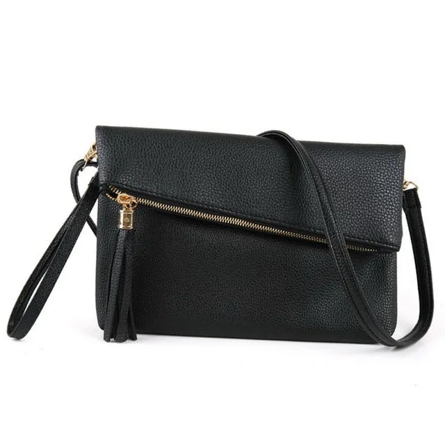 Women Leather Messenger Sling Bag