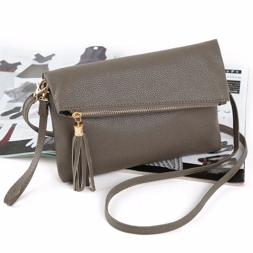 Women Leather Messenger Sling Bag