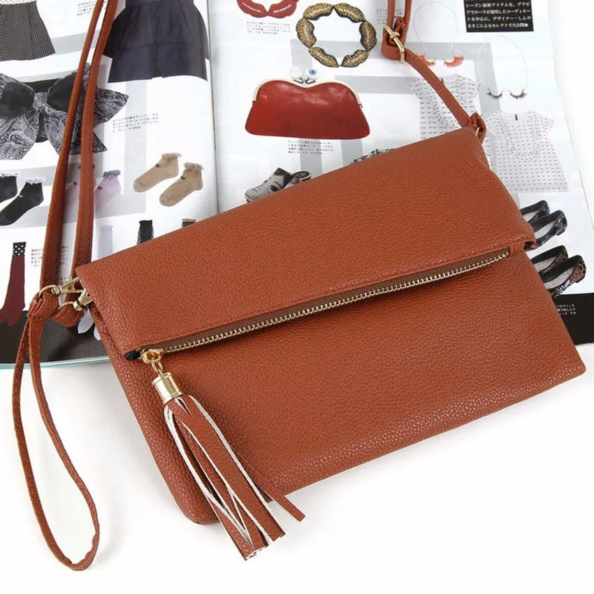 Women Leather Messenger Sling Bag