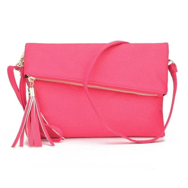 Women Leather Messenger Sling Bag