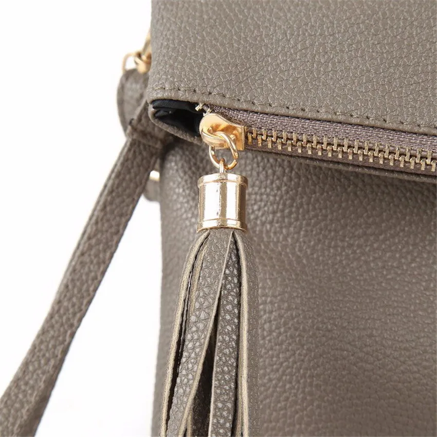 Women Leather Messenger Sling Bag