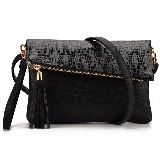 Women Leather Messenger Sling Bag