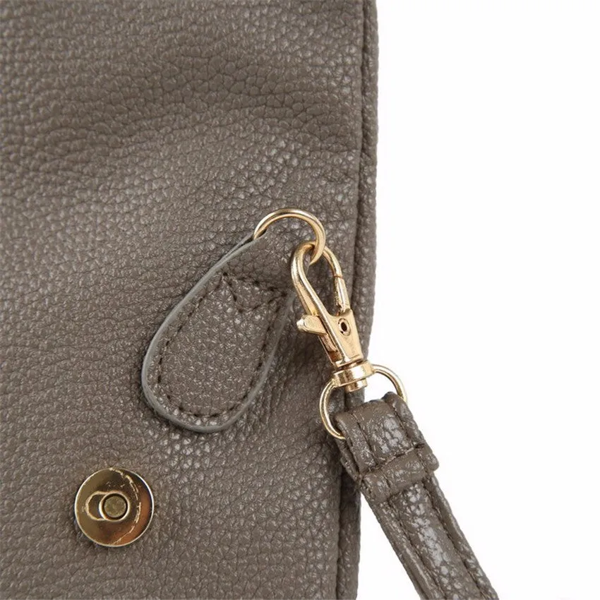 Women Leather Messenger Sling Bag