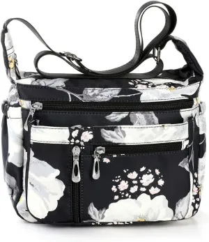 Women Shoulder Handbag Multi Pocket Bag Ladies Crossbody Purse Messenger Bag Top Tote Satchel