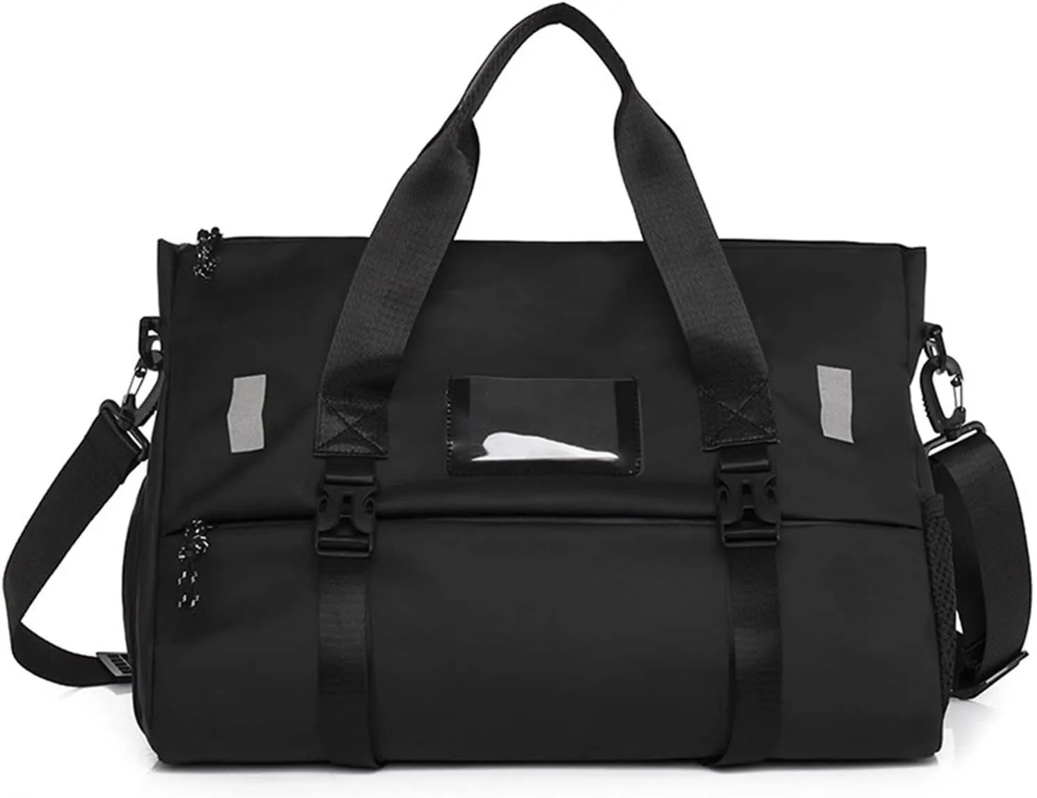 Women's Travel Training Sports Gym Bag Replaceable Yoga Mat Men's Nylon Large Waterproof Tote Bag