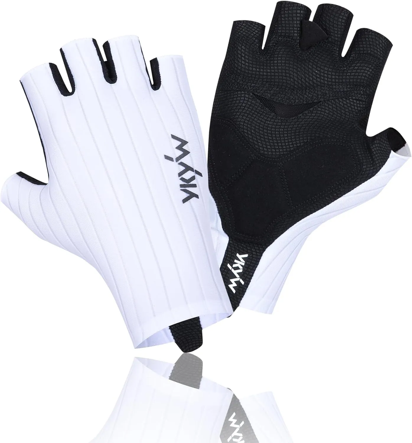 YKYWBIKE Cycling Gloves-Breathable Bike Gloves,Half Finger Padded Sport Gloves,Anti-Slip Biking Gloves,Shock-Absorbing MTB Bicycle Gloves for Men Women