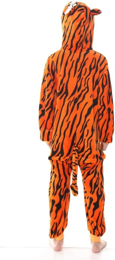 yolsun Kids Animal Halloween Costume, Deluxe Kids Onesie Dress up for Boys&Girls