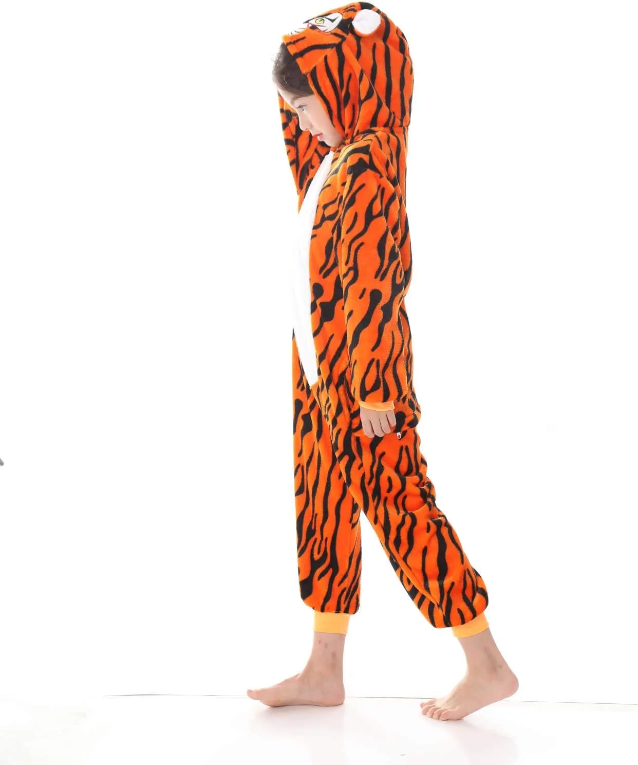 yolsun Kids Animal Halloween Costume, Deluxe Kids Onesie Dress up for Boys&Girls