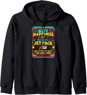 You Can't buy Happiness, But You Can Buy A JetPack Zip Hoodie