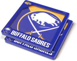 YouTheFan NHL 3D logo Series Coasters