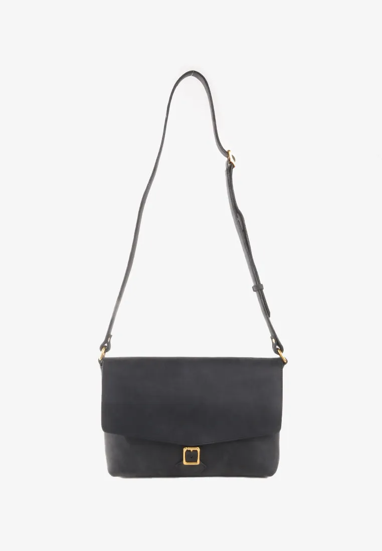 ZANJOE GENUINE LEATHER MESSENGER BAG